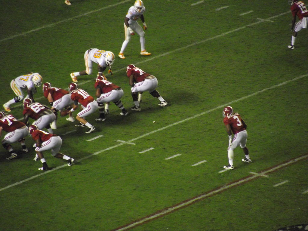 Alabama on Offense (vs Tennessee, 2011)