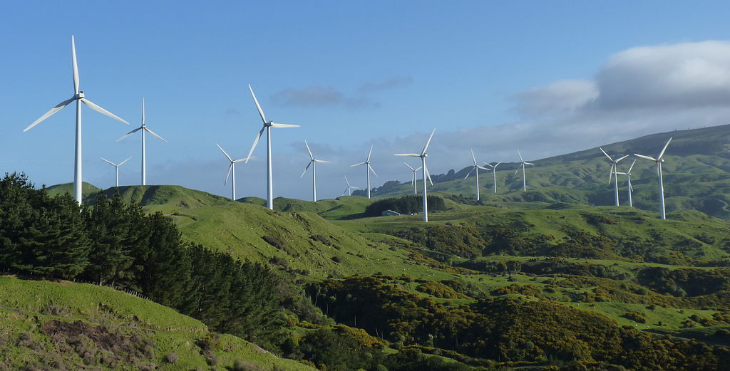 Te Apiti Wind Farm, New Zealand