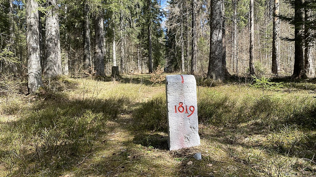 France-Switzerland (Doubs-Neuchâtel) boundary stone no.175