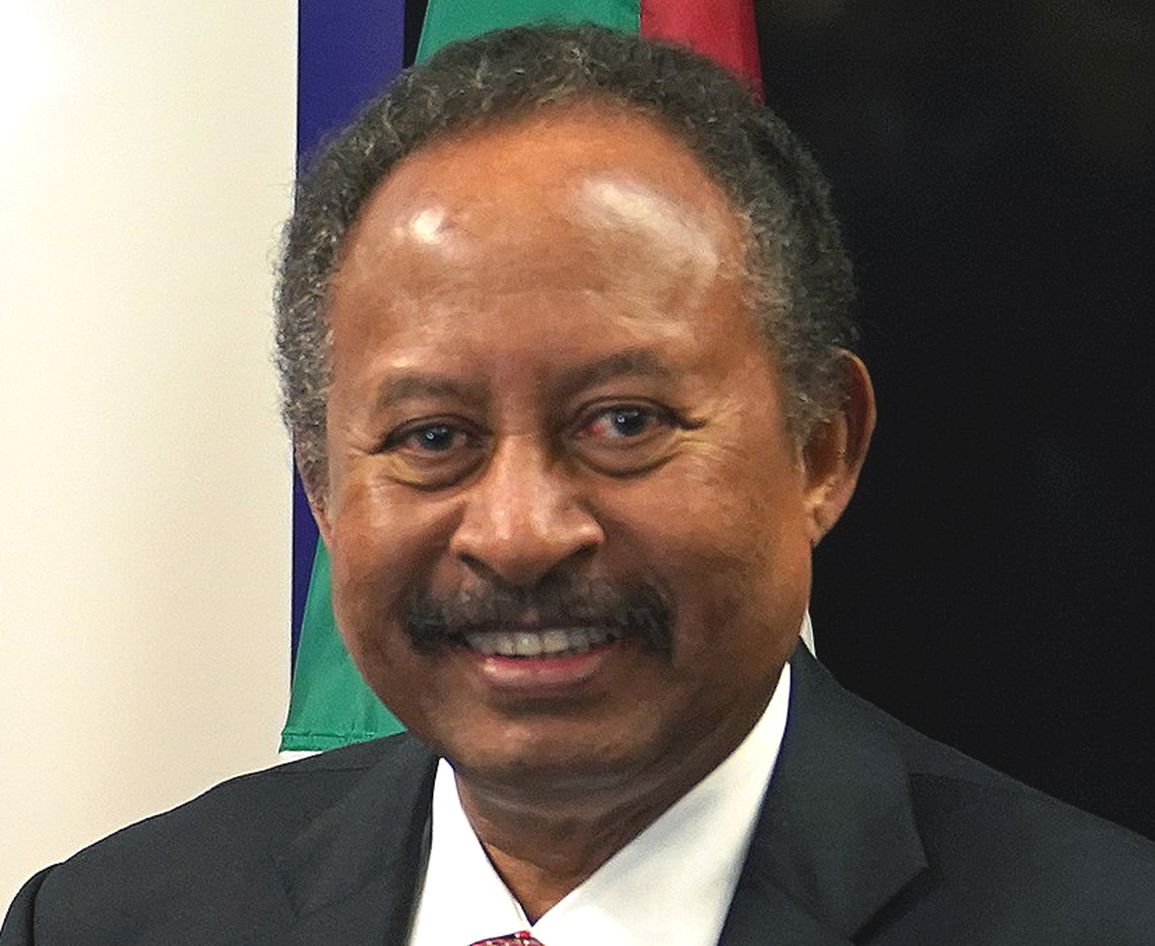 Abdalla Hamdok in 2019.