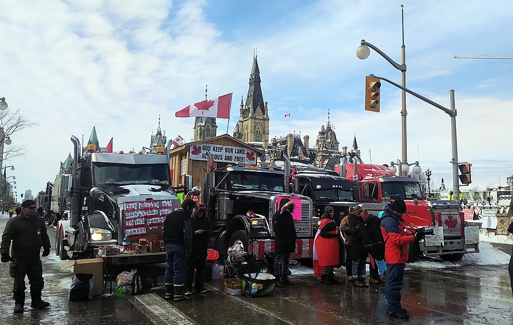 Freedom Convoy 2022 Ottawa February 4